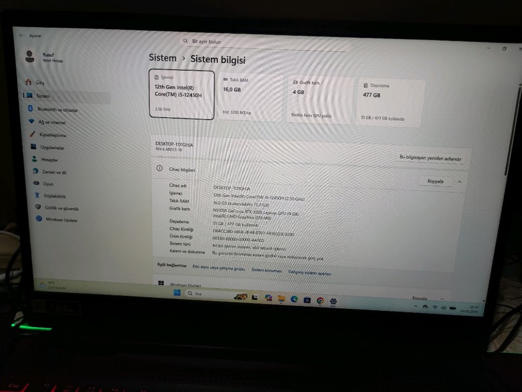 Acer oyuncu Laptop - 2