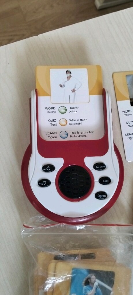 İngilizce konuşan kartlar - 2