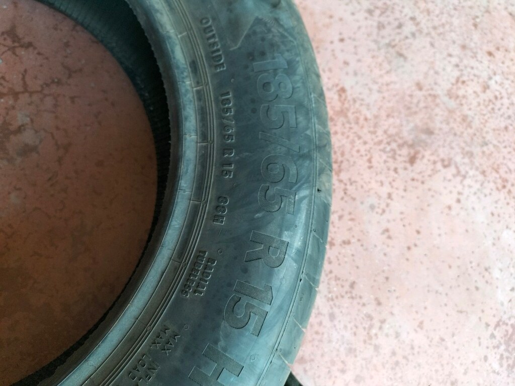 4adet çıkma lastikler 185)65R15 sıfır gibi lastikler - 3