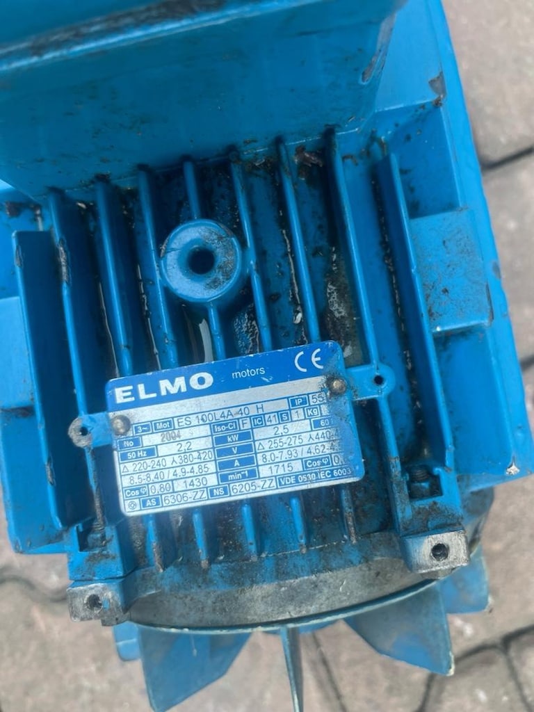 380 volt 2.2 kw 25 devir rediktorlu motor - 8