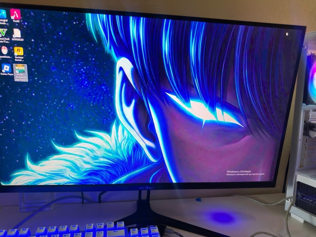i5-13400F RTX 4060 Beyaz Oyuncu Seti | 27” 180Hz | Apex 7 Ghost | Aero - 6