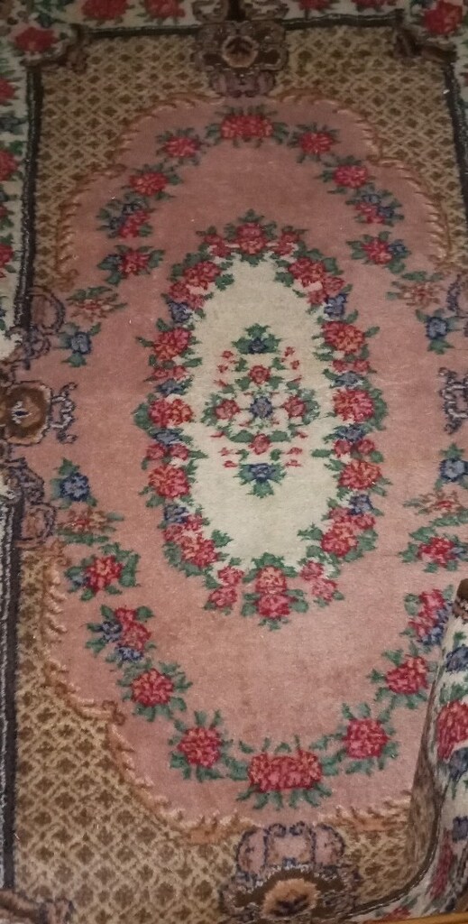 ısparta yün halı el dokuması - 3