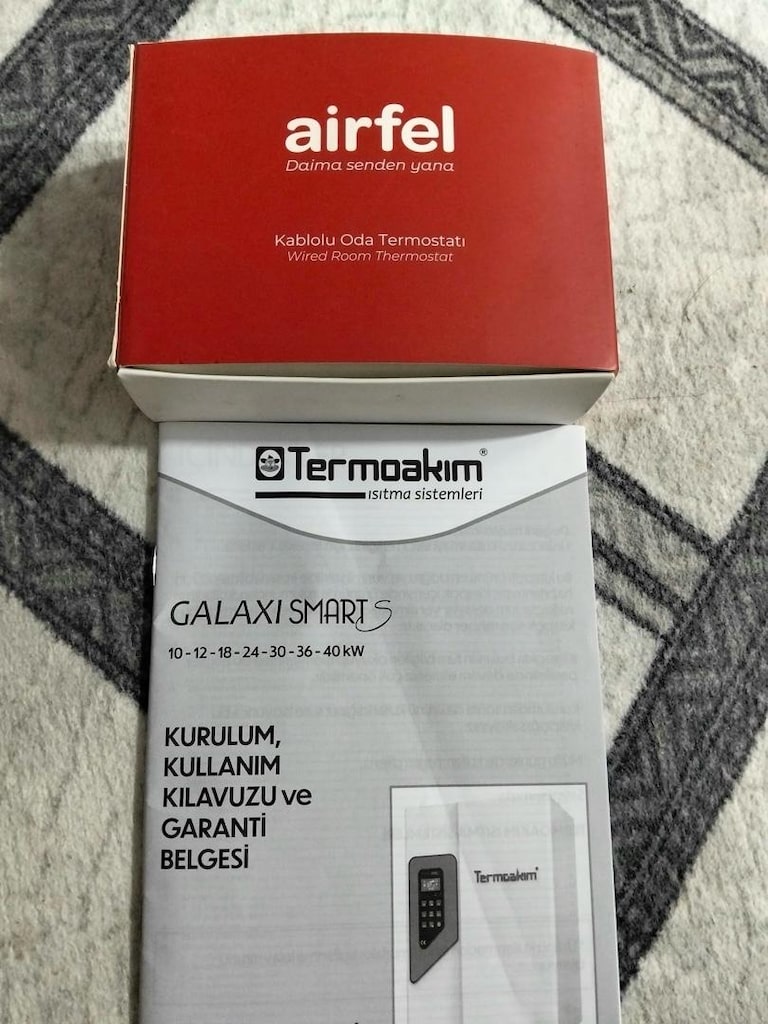 elektrikli kombi +dolap kapagı+garanti belgesi - 6