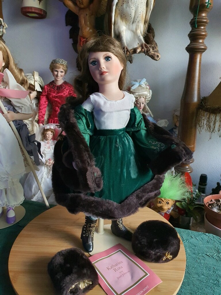 porselen bebek vintage damgalı sertifikalı koleksiyonluk - 12