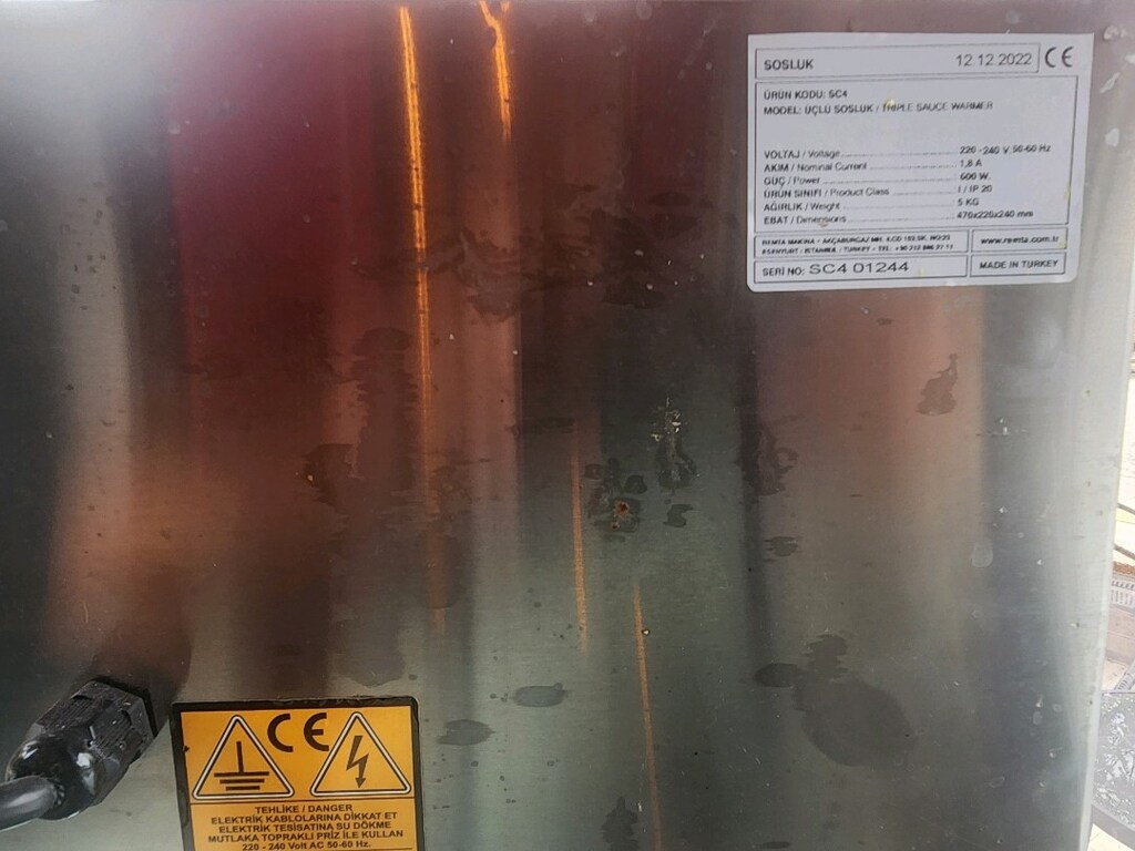 Remta 3lü Sos Isıtıcı - 3