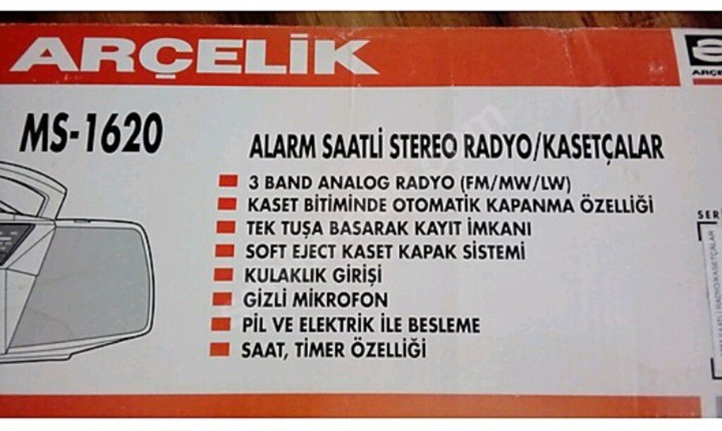 ARÇELİK RADYO VE KASETÇALAR. - 6