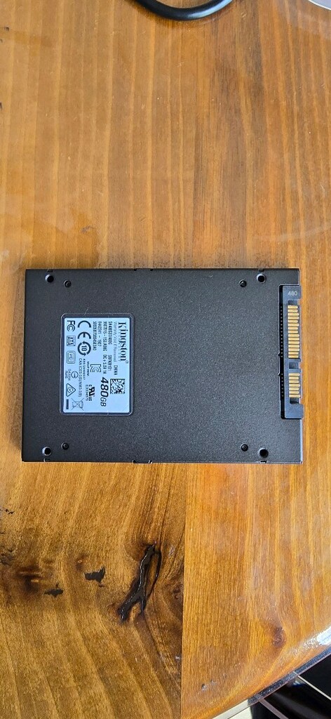 480 Gb Kingston Ssd - 2