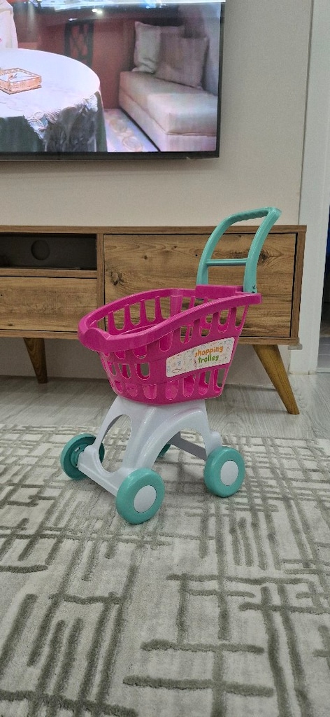 oyuncak alışveriş sepeti pembe - 8