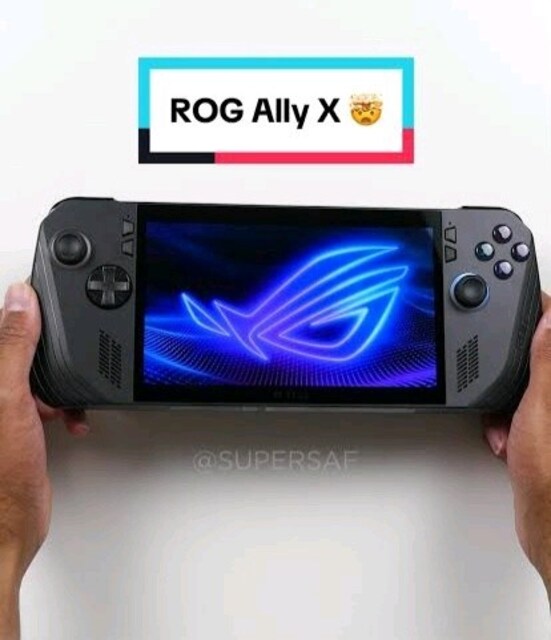 ASUS ROG ALLY X HEM BİLGİSAYAR HEM OYUN KONSOLU HEM TABLET