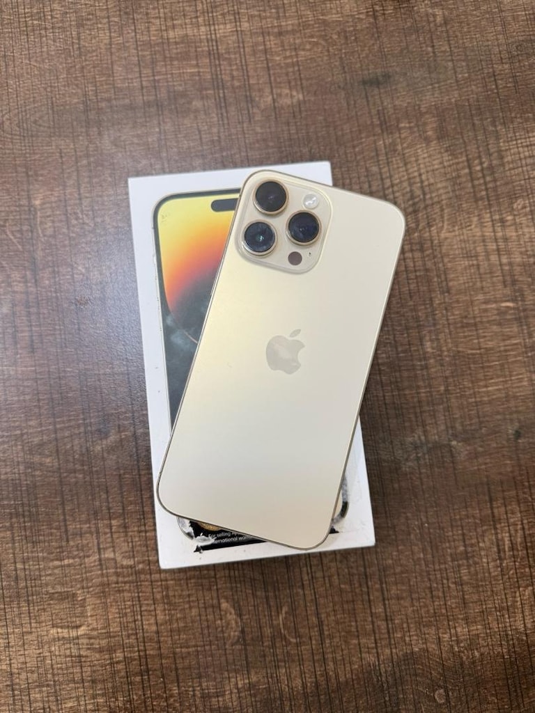 İPHONE 14 PRO MAX 128 GB ÇÖL TİTANYUM HERŞEYİ ORJİNAL YD - 5