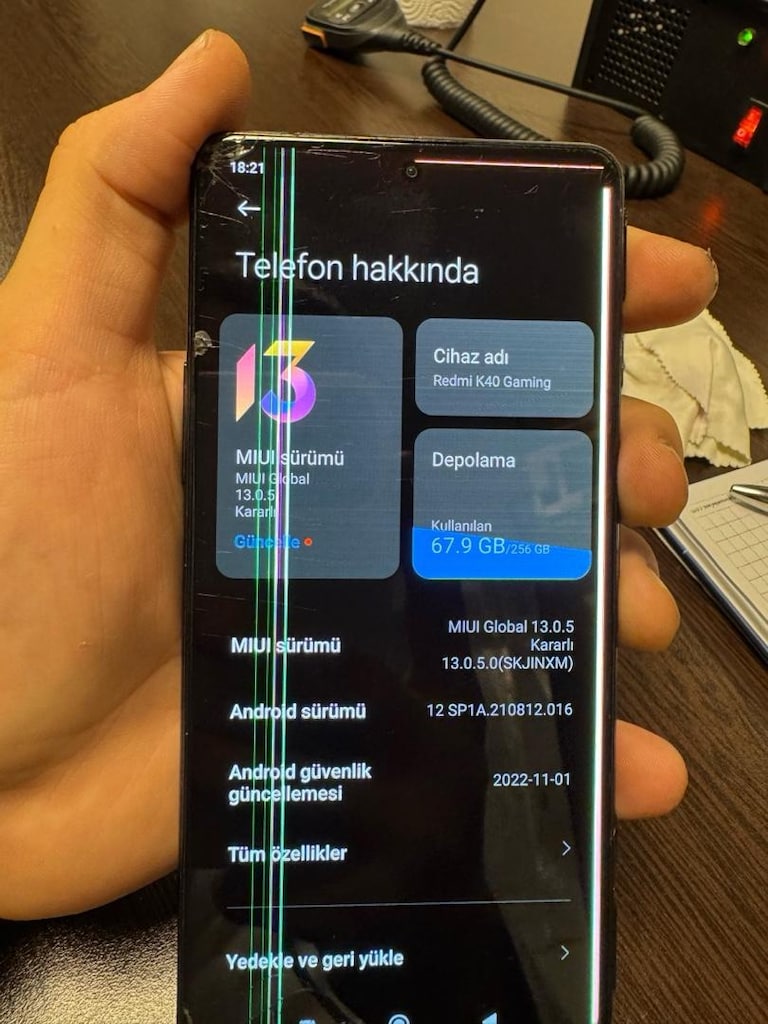 K40 GAMİNG OYUNCU TELEFONU PARÇA - 6