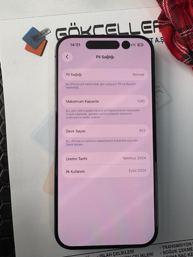 ipone 15 pro tertemiz garantili - 3