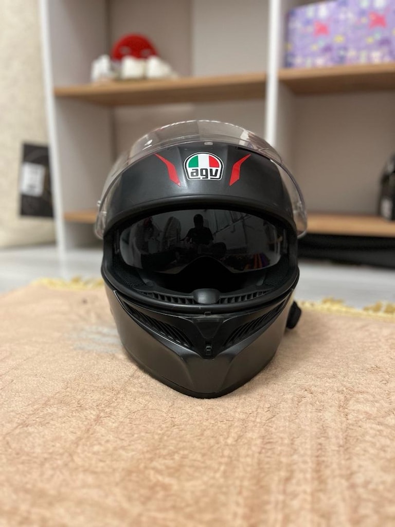 AGV K3 Motosiklet Kaskı Xl + İnterkom