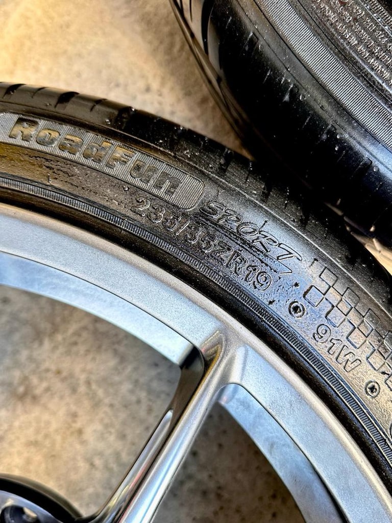 19 inç BBS Fİ-R 5x114.3 JANT LASTİK TAKIMI 215/35/19 235/35/19 DOT2025 - 15