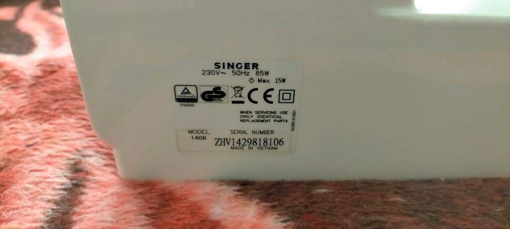 singer 1408 - 3