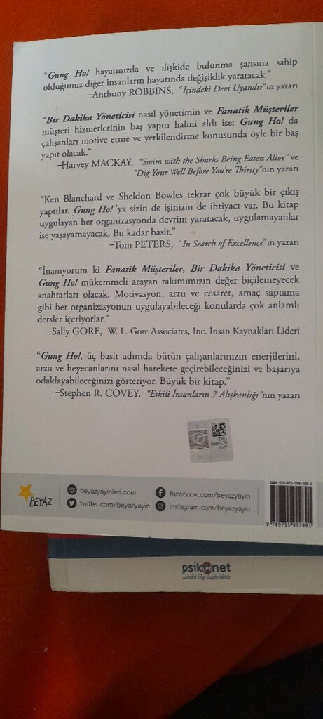 GUNG HO,ORGANİZASYONUNUZUN İHTİYAÇ DUYDUĞU MOTİVASYON, KEB BLANCHARD - 2