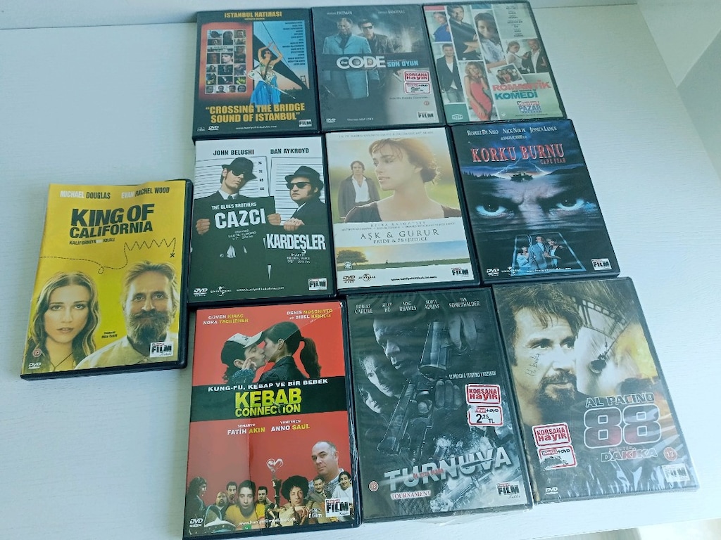 10 adet Dvd - 2