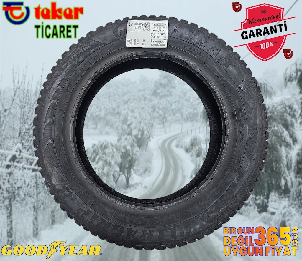 185 60 15 GOODYEAR UG8 #kış & kar lastiği# Teker Ticaret Ü.T2026 - 2