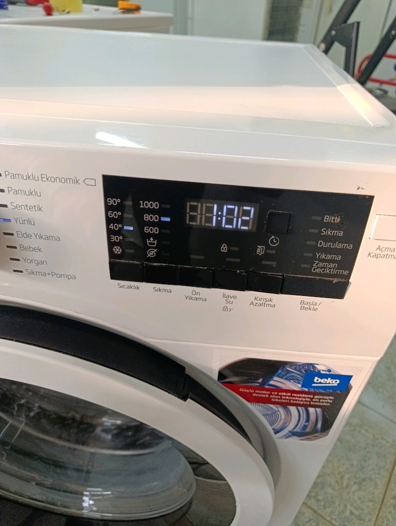 Beko Yeni Seri 8 KG Çamaşır Makinesi A Sınıf (Kazanı 9 KG) - 3