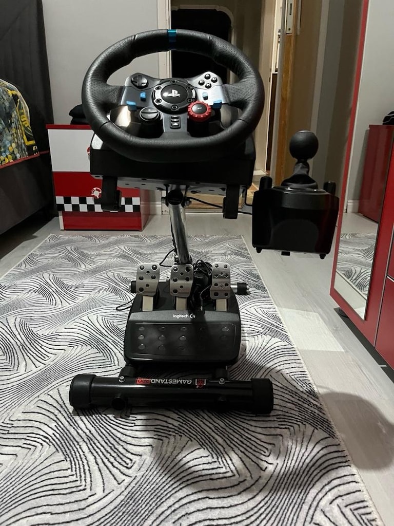 Logitech G29 + Shifter + Game Stand Pro Satılık - 3