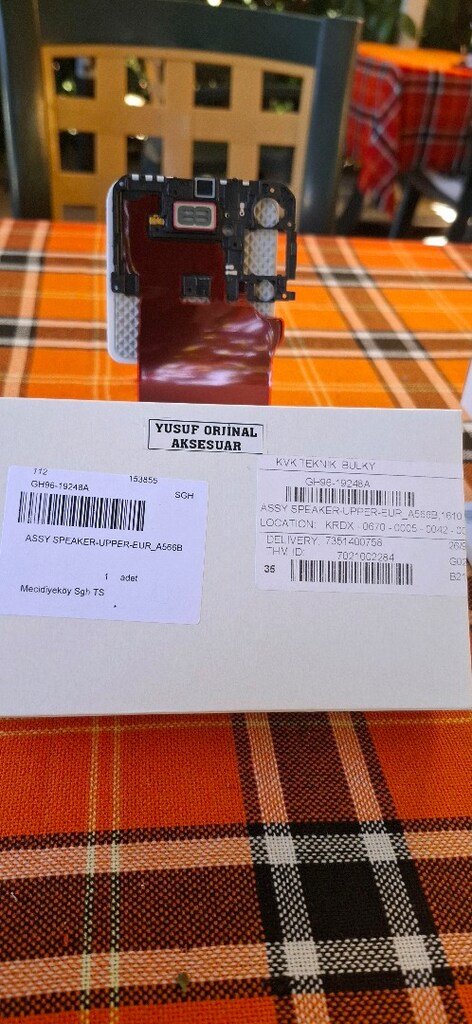 Samsung Galaxy A56 Orjinal Sıfır İç Kasa Ve Dahili Kulaklık - 2