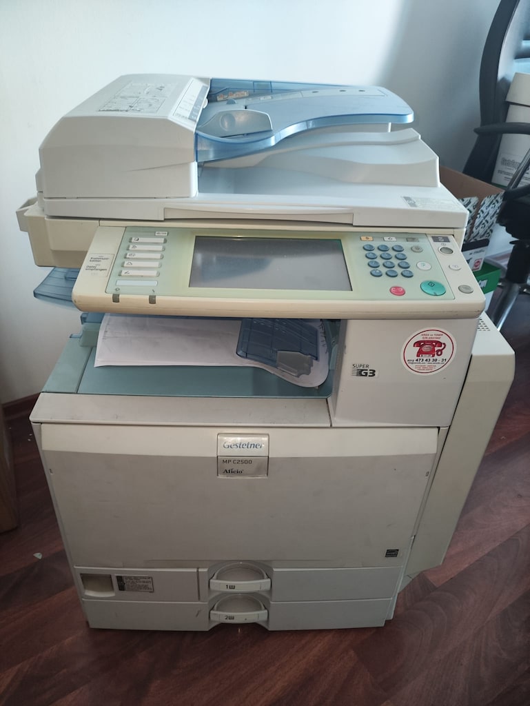HP Desingjet 4000 Plotter Gestetner 2500 3000 Renkli yazıcı yedekparça