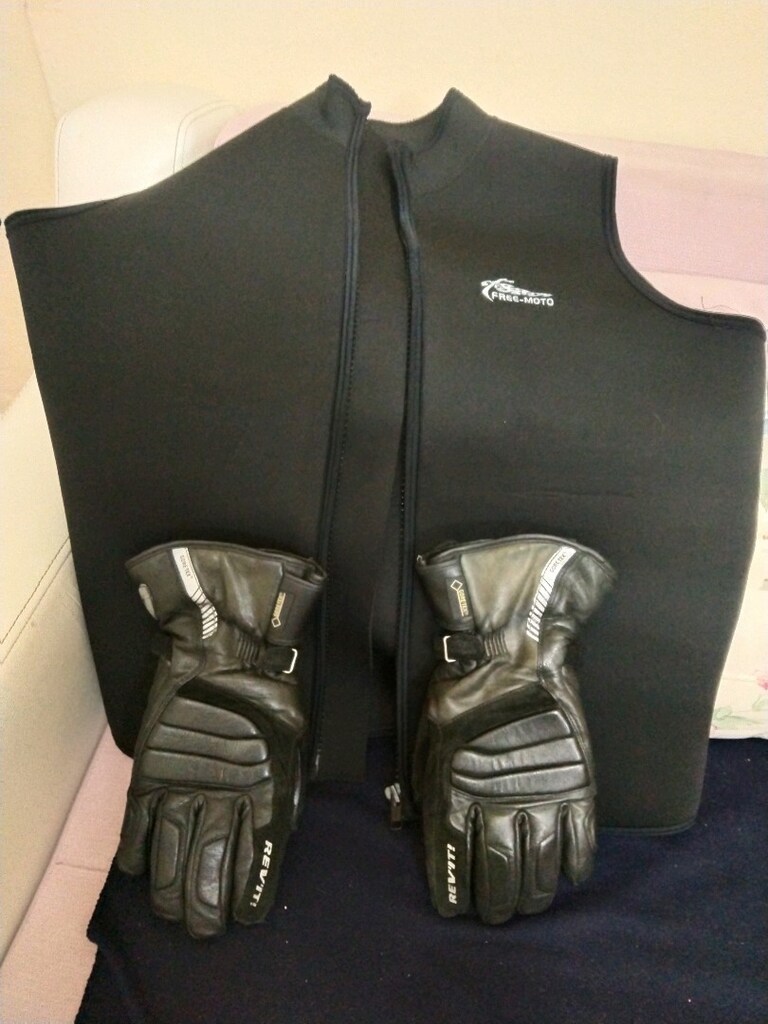 motorcu eldiven yelek pantolon yeni 6500tl - 12