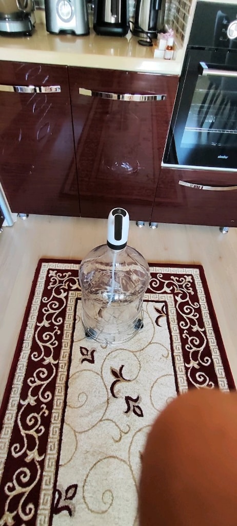 şu damacanası cam pompa ayak tekerleri 3 bir arada - 6