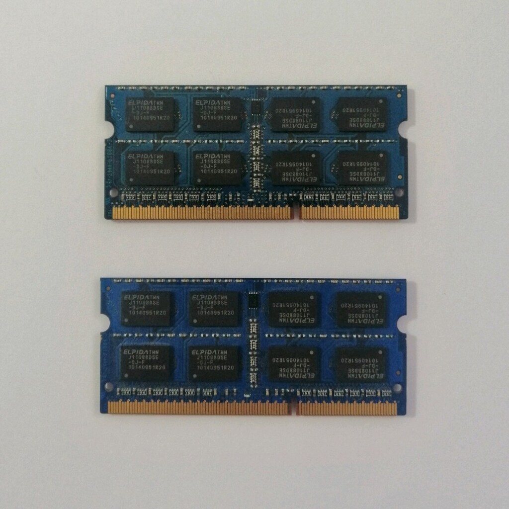Elpida 2x2GB DDR3 8500S (1066 mhz) RAM modülü - 2
