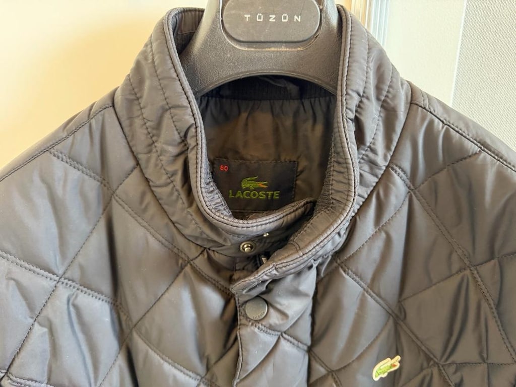 Lacoste Limited Edition Siyah I 50/M Beden Mont - 5