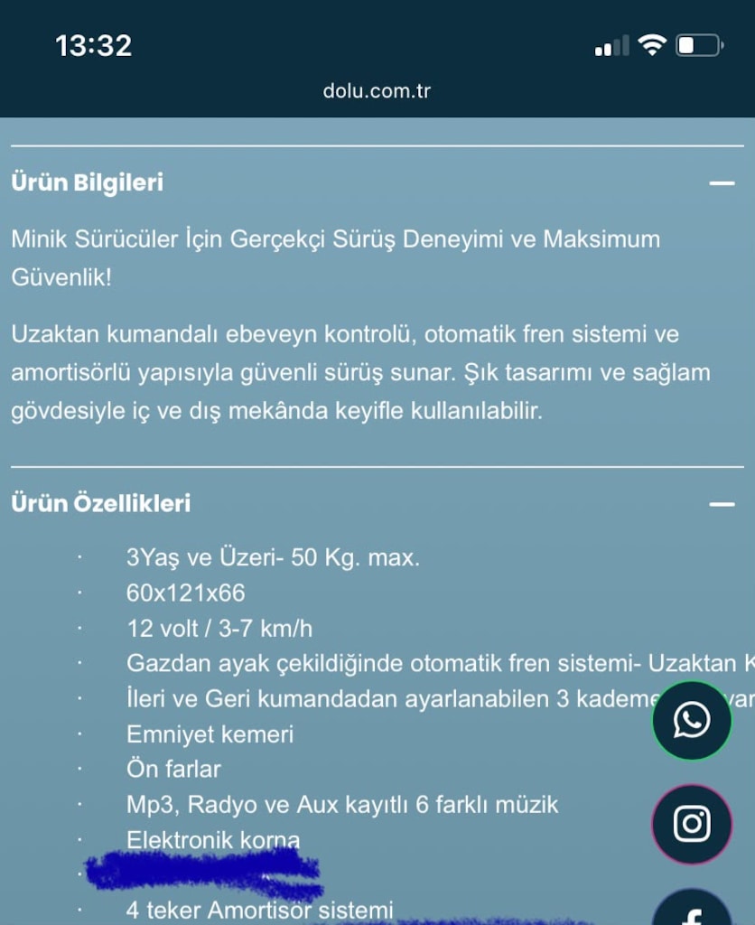 Akülü Araba 12 w - 5