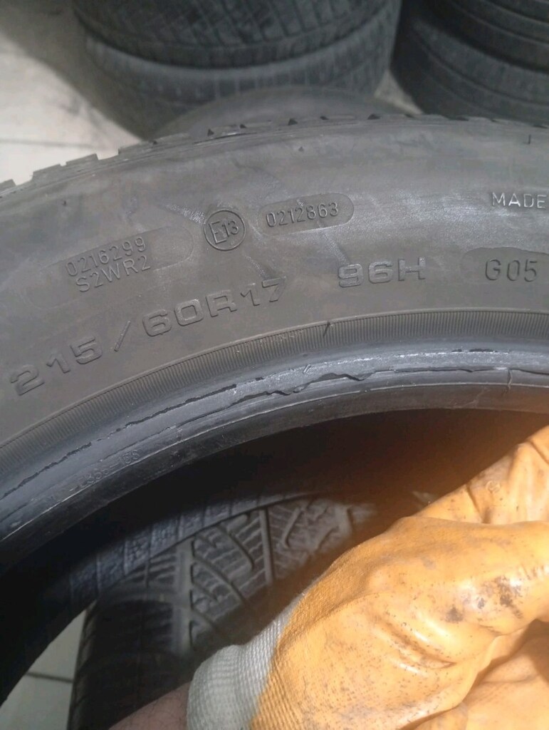 4adet çıkma lastikler 215/60R17 sıfır gibi lastikler - 10