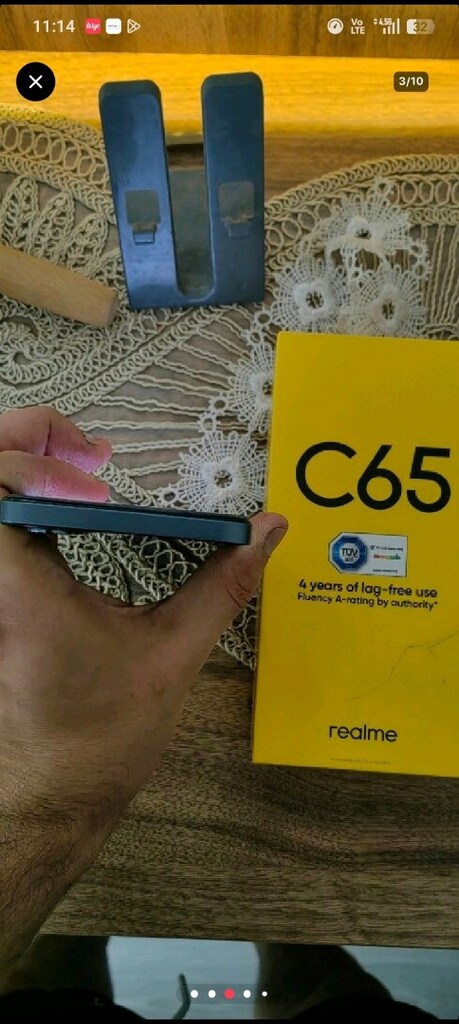 Realme C65 Tertemiz kurulu Faturalı - 2