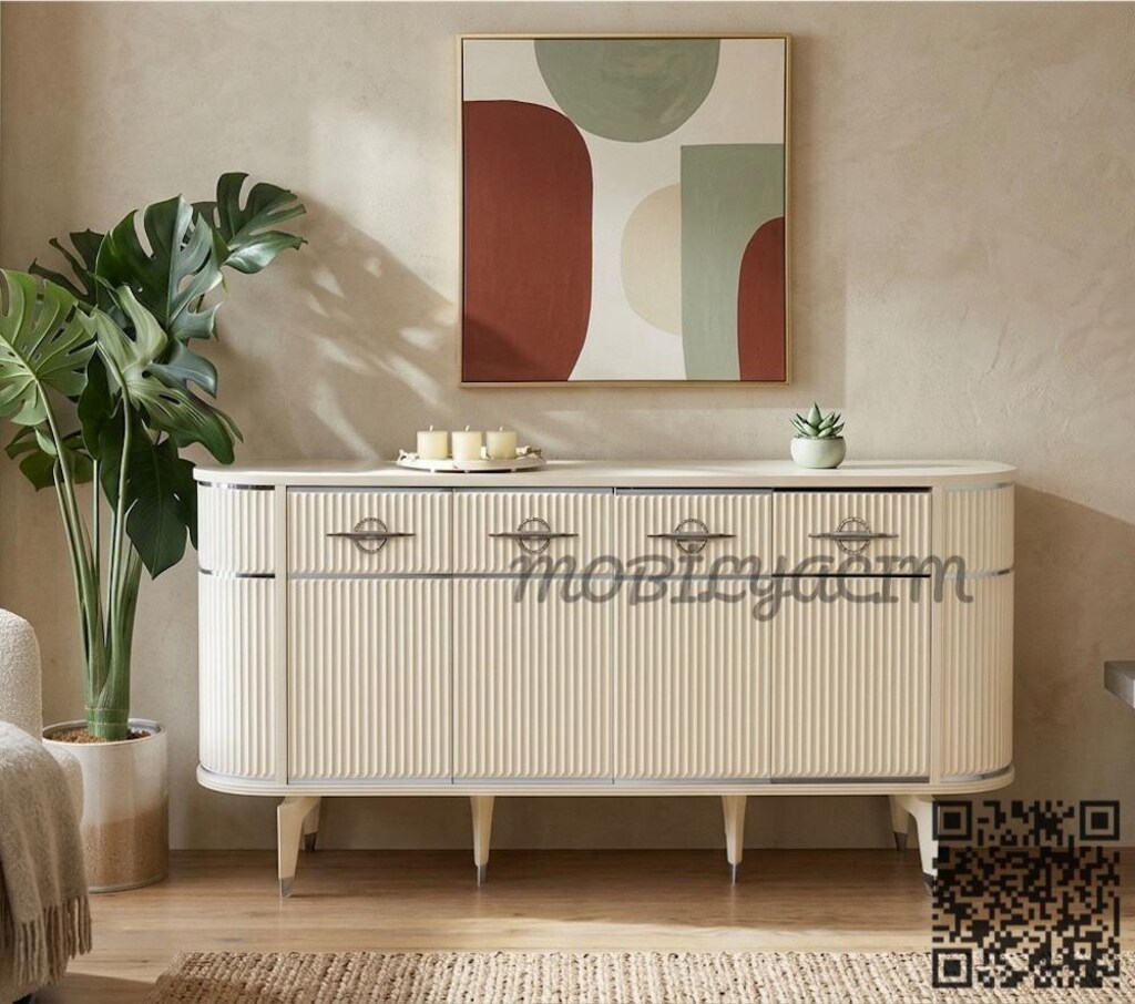 ATÖLYEDEN ŞIK KAVİSLİ OVAL KONSOL UYGUN FİYAT-SIFIR-RENK SEÇENEĞİ İLE - 3