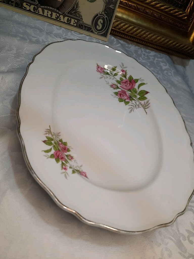 Baviera Alman vintage dönem porselen tabak - 2
