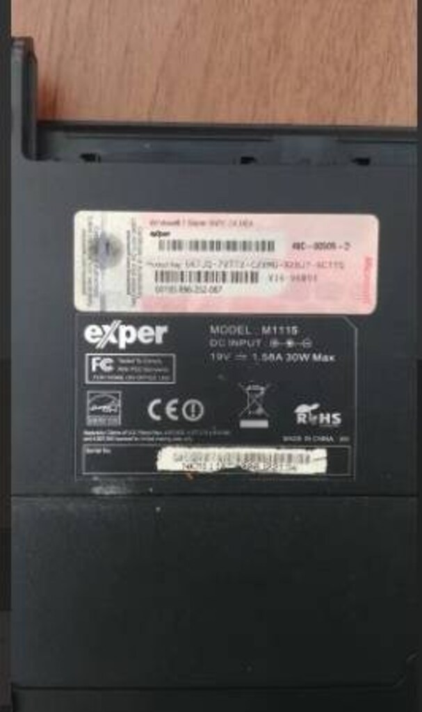 Exper M115 Netbook Parçaları - 6