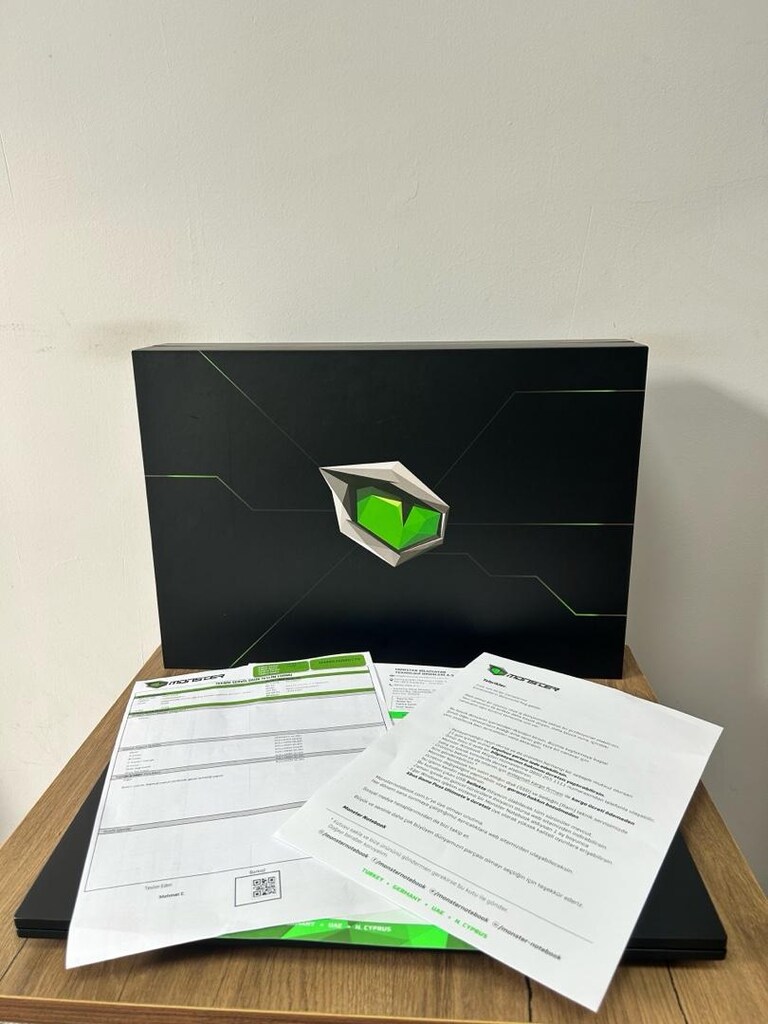 Monster sıfır ayarında gaming laptop 17.3 inç dev ekran TUNÇ TECHNO - 4