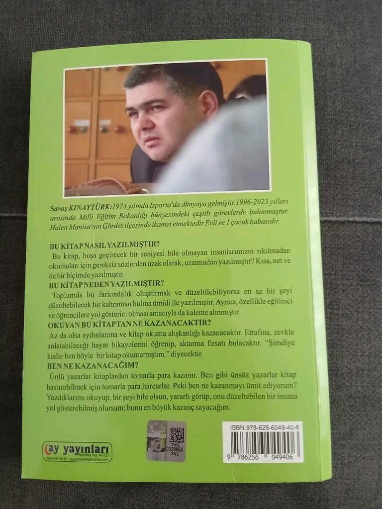 Kitap-Bir Kişi Yeter-Bir Öğretmenin Uyarıları - 2