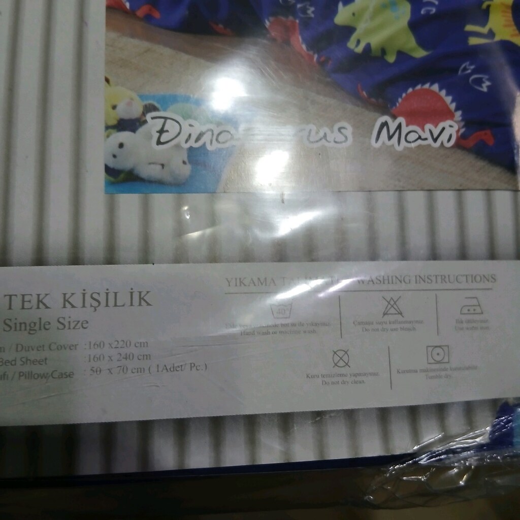 sıfır paketınde tek kişilik nevresim takımı - 2