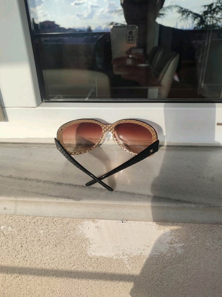 Chanel Asetat Kapitone CC Güneş Gözlüğü 4159 Kahverengi - 2