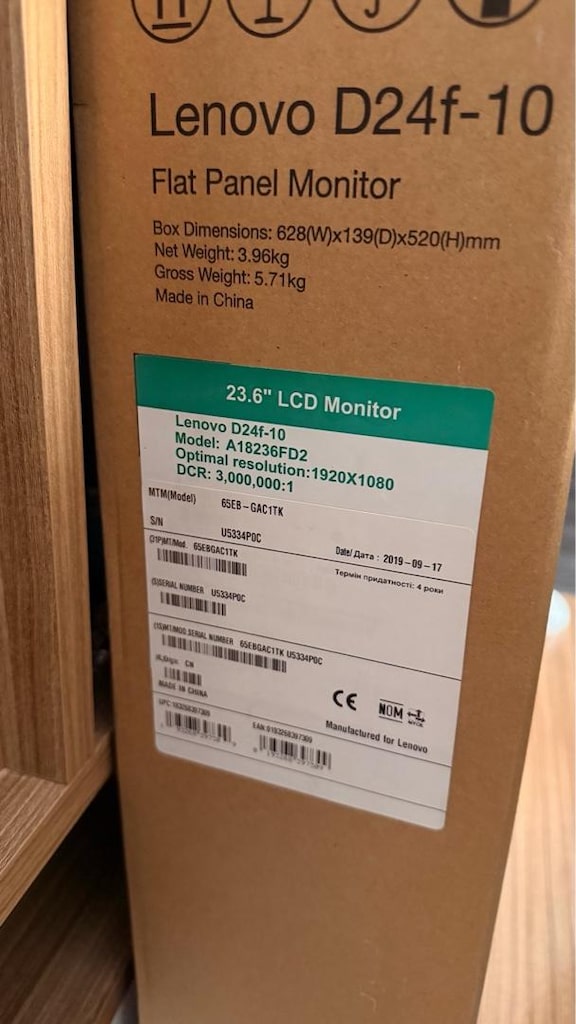 Lenovo 144 Hz Full HD Monitör 23.6” - 3