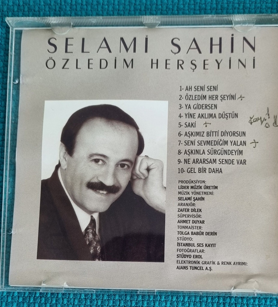 Selami Şahin CD - “Özledim Her Şeyini” Orijinal CD - 5