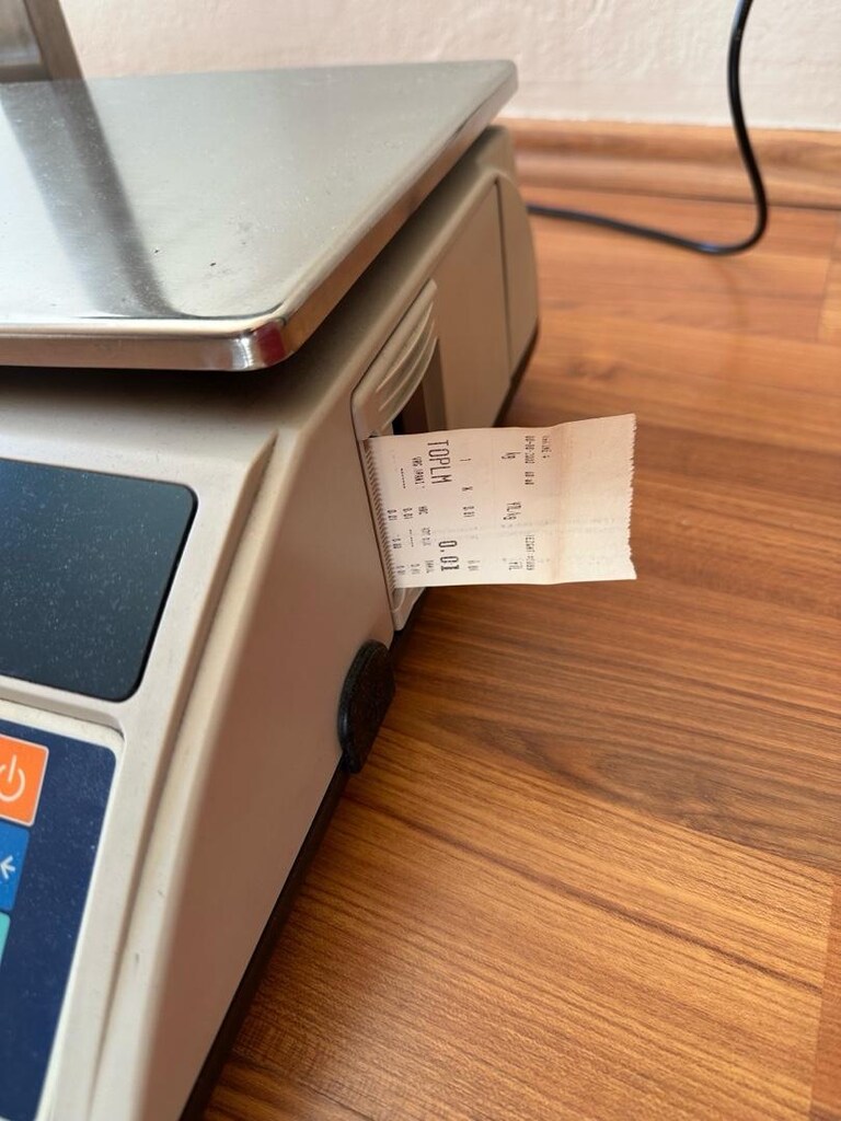 DIGI RM-40 Fiş Yazıcılı Elektronik Market Terazisi - Çalışır Durumda - 3