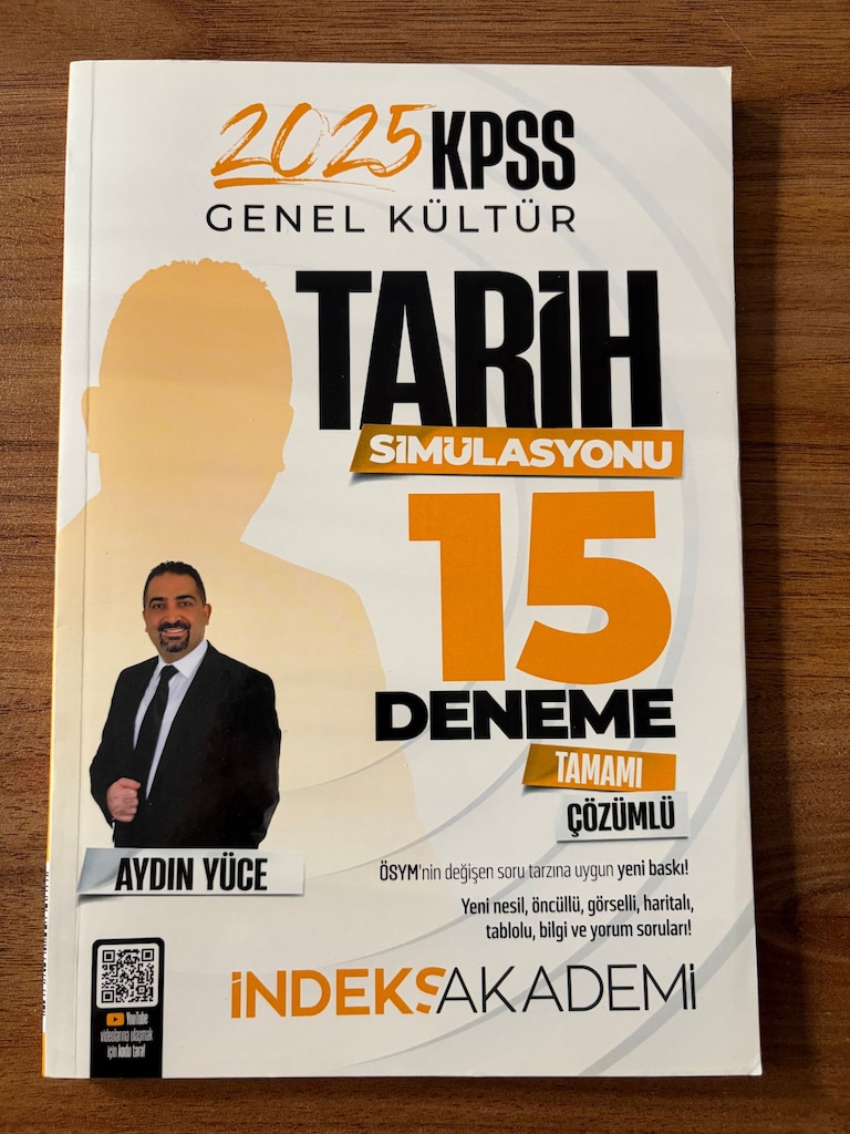 KPSS GENEL KÜLTÜR GENEL YETENEK 5'Lİ DENEME TESTİ İNDEKS AKADEMİ - 3