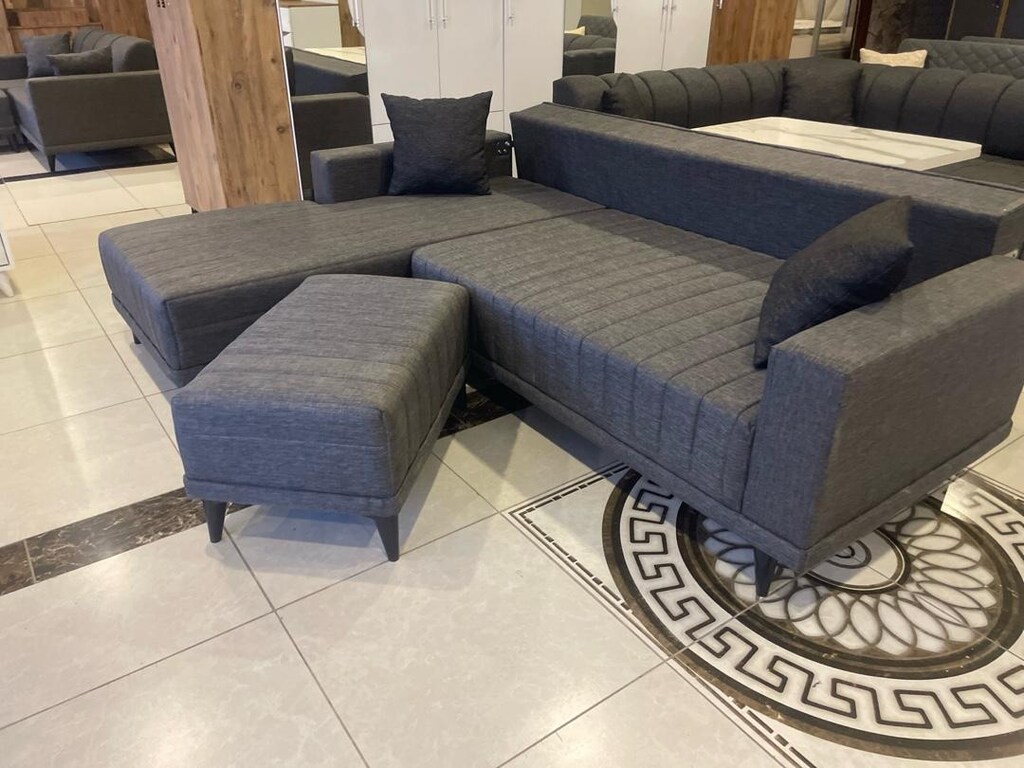 Lüks L köşe koltuk takımı - 6