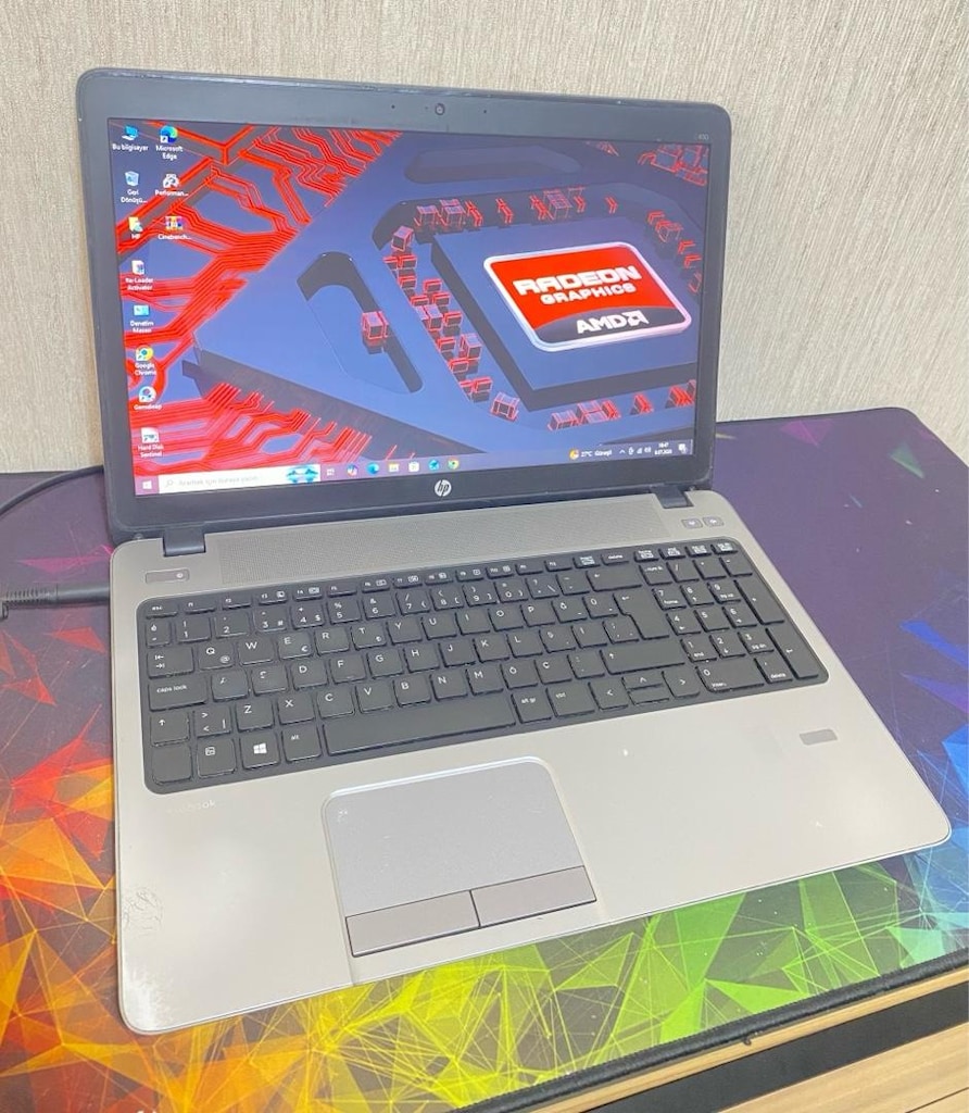 HP-i7-8 ÇEKİRDEKLİ-12GB RAM-2GB RADEON HARİCİLİ-240GB SIFIR SSD-LAPTOP - 2