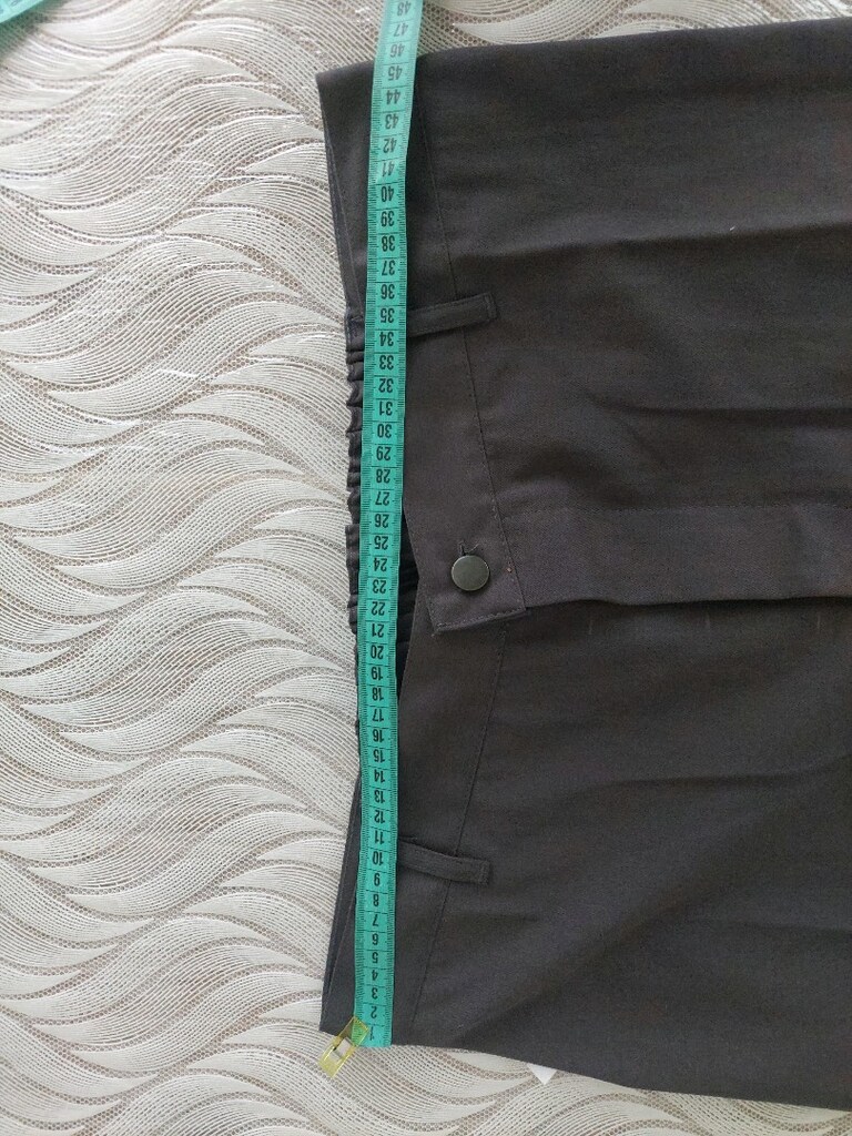 Erkek Beli lastikli Füme iş pantolonu - 9