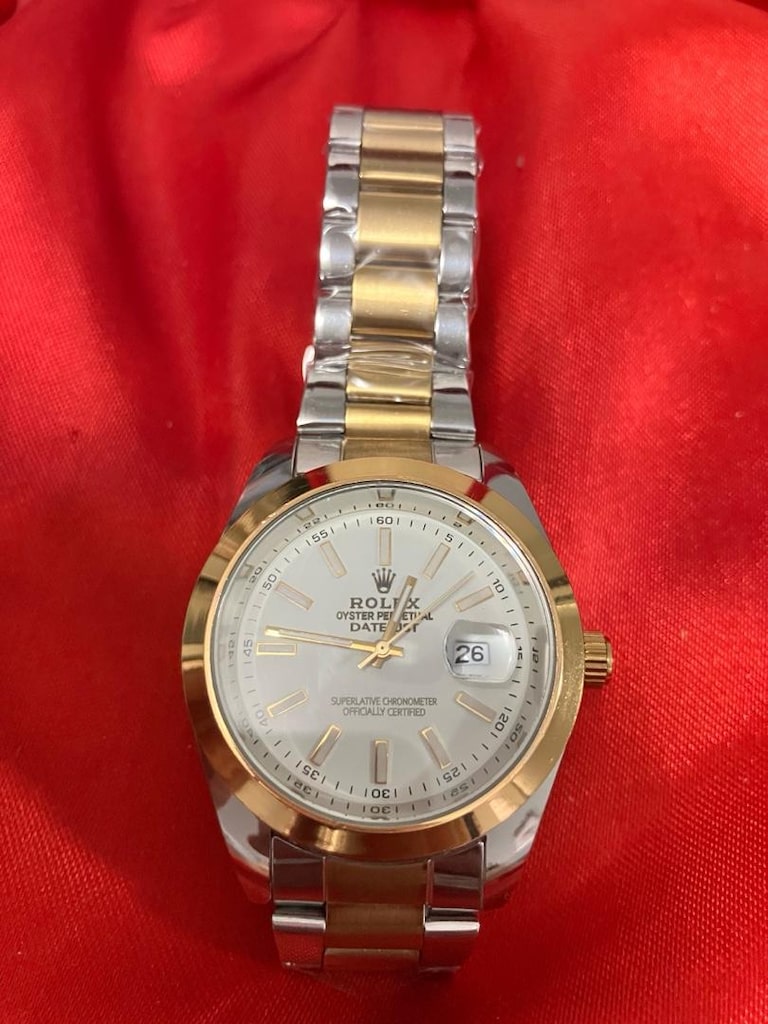 Rolex Datejust İki Renkli yarı otomatik erkek kol saati… - 4