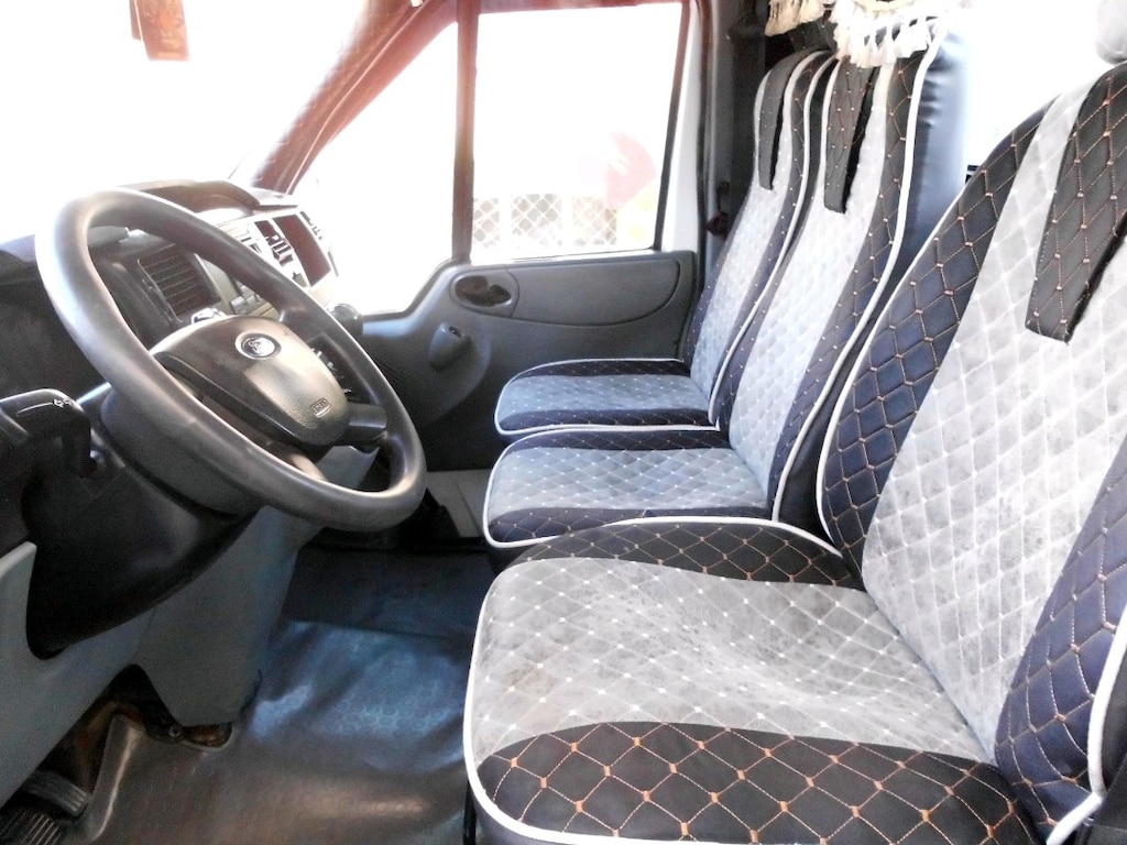 2008 FORD TRANSİT 350L TEK TEKER JUMBO KAMYONET RUHSATLI MASRAFSIZ - 5