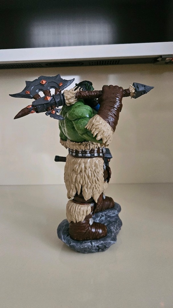 Warcraft Thrall Figürü 21 cm El Boyaması - 5